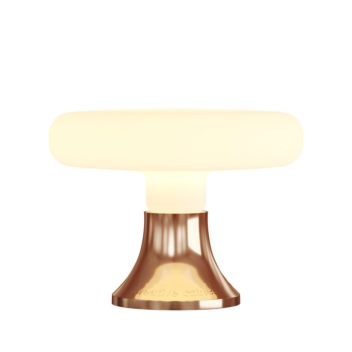 Wandlamp Koper desgi Luce e27 rond