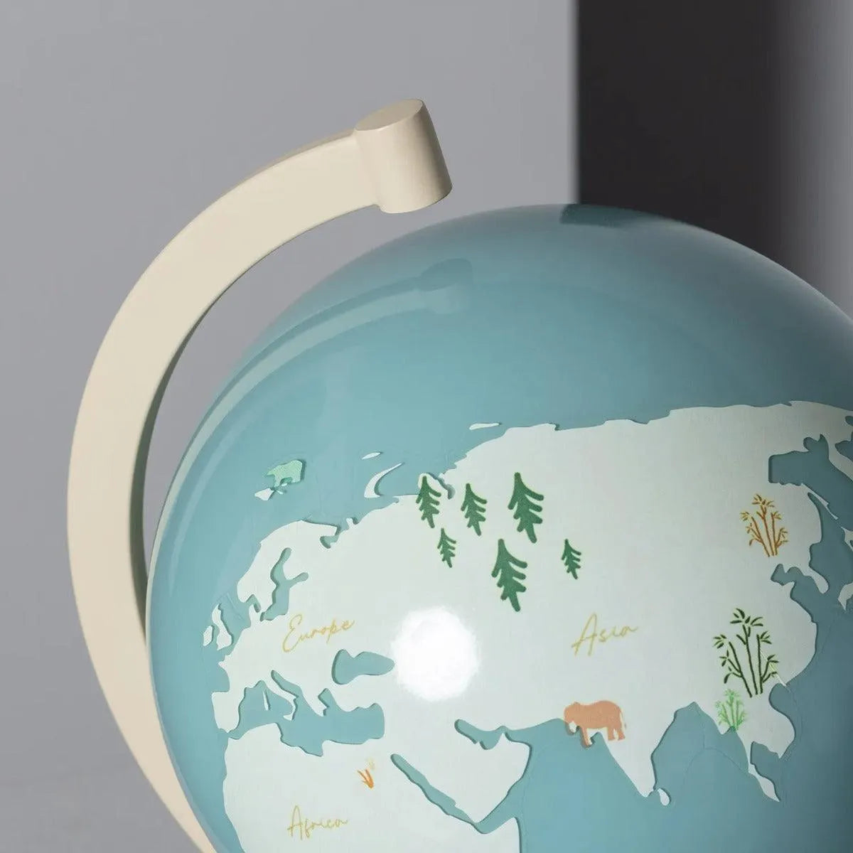 Wereldbol tafellamp met lichtbron voor kinderkamer - FOIR