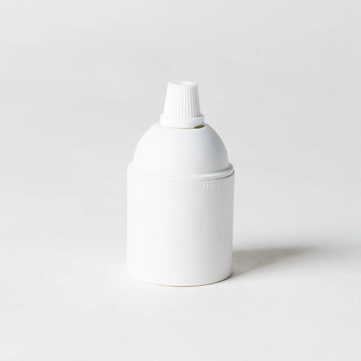 Bakeliet Witte fitting e27 fitting schroefdraad glad