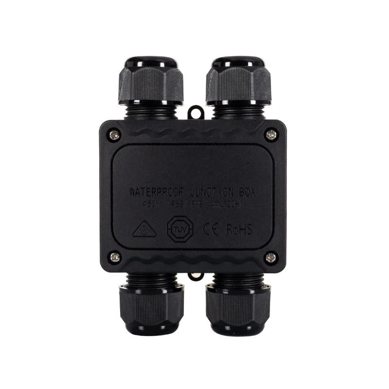 Lasdoos waterproof 128x80x40 4 weg IP68