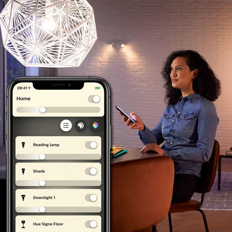 Philips Hue Slimme Lichtbron E27 Duopack - zachtwit licht - 9W - Bluetooth - 2 Stuks - FOIR