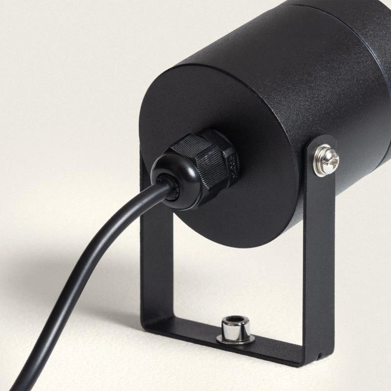 Buitenspot led 12V Zwart easy connector
