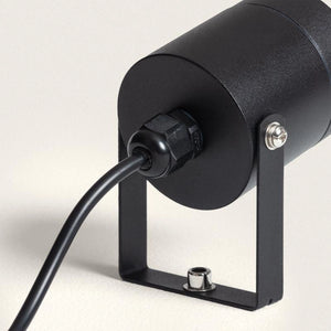 Buitenspot led 12V Zwart easy connector