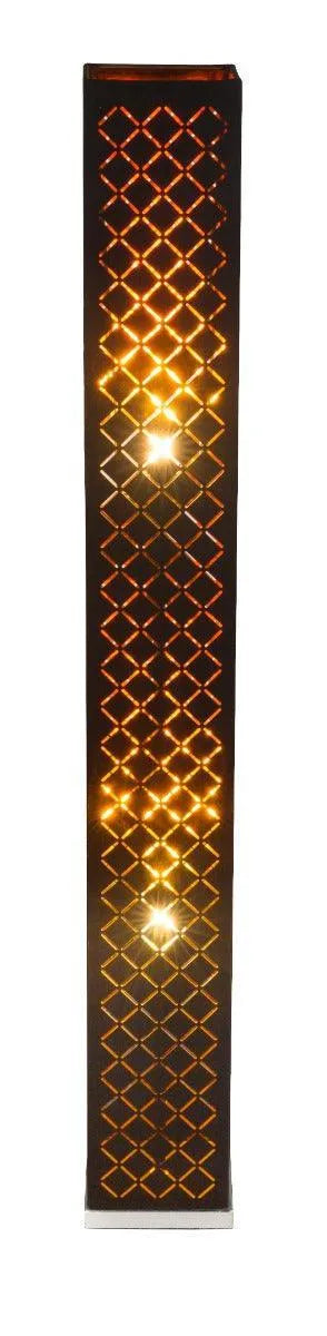 Vloerlamp zwart goud 'Harald' E27 fitting 119cm - FOIR