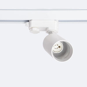 Railspot 3-fase zwart / wit GU10 fitting
