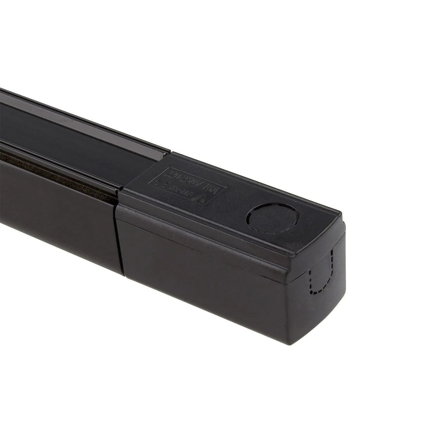 Winkelverlichting modern zwart 3 fase track verlichting