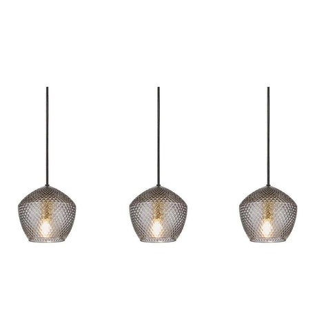 art deco hanglampen set van 3 glazen kappan designverlichting nordlux 