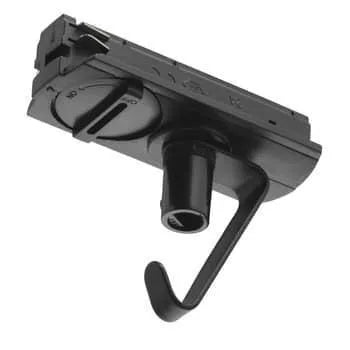 Nordlux link adapter met haak zwart plastic
