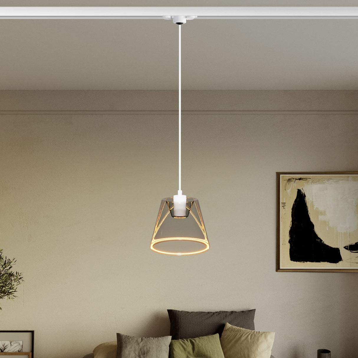 Ghost Bulb warm wit Helder Glas 2200k 6W G01