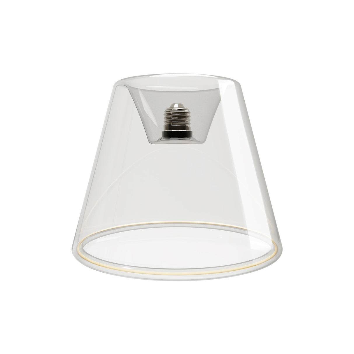 Ghost Bulb warm wit Helder Glas 2200k 6W G01