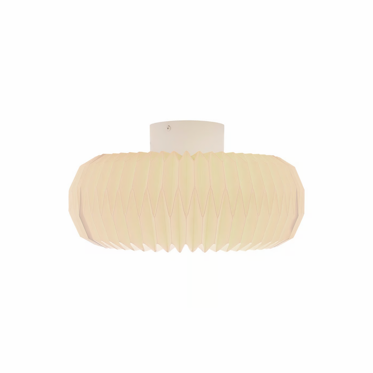 Plafondlamp Wit rond Papier Belloy rond 40cm