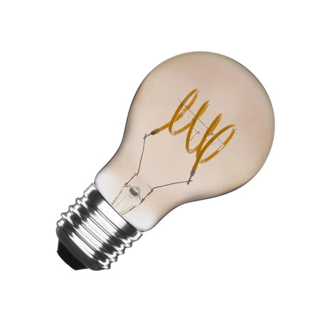 A60 led lamp smoke glas warm wit led