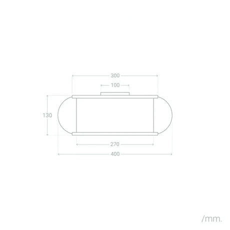 Afmetingen ronde plafondlamp rotan e27 fitting 