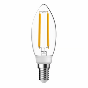 A Klasse E14 C35 2.3W led lamp 2700K 485 Lumen