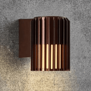 Buitenlamp donker messing 'Aludra' Nordlux E27 fitting 16 cm - FOIR