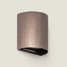 Wandlamp goud 'Xenia' glad led lamp downlighter metaal gu10 led 10 cm