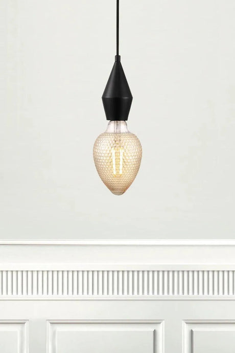 Deco lichtbron warm wit amgerglas 2W 'Avra' - FOIR