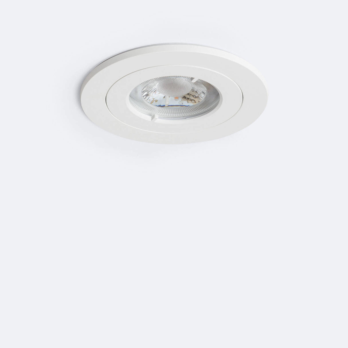 Inbouwspot wit badkamer ip65 zaagmaat Ø 68 mm 6.5W warm wit 3000k