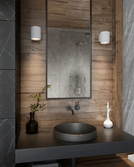 Wandlamp badkamer wit 'IP S5' Nordlux GU10 metaal wit IP44 - FOIR