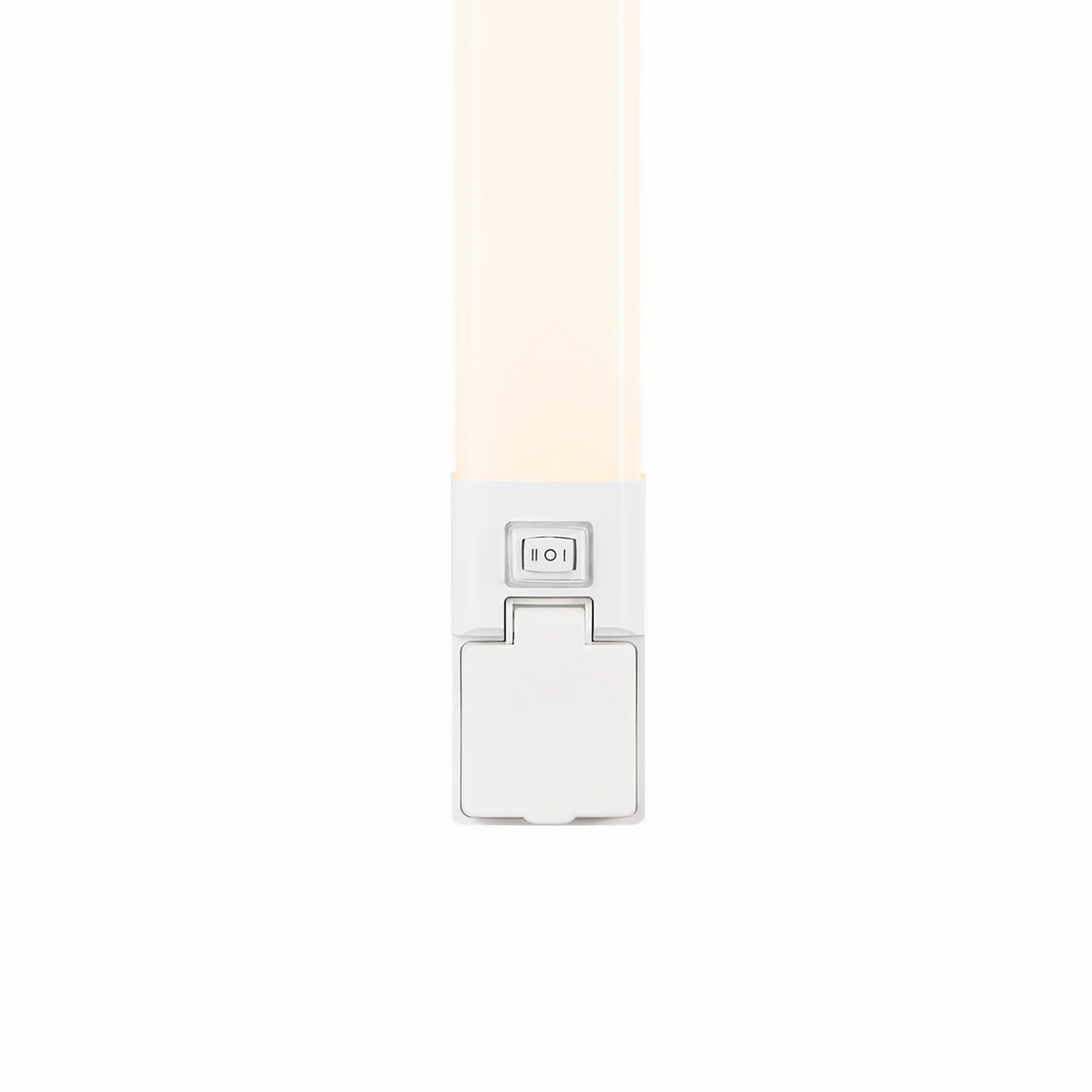 Badkamerlamp met stopcontact zilver Sjaver 60cm