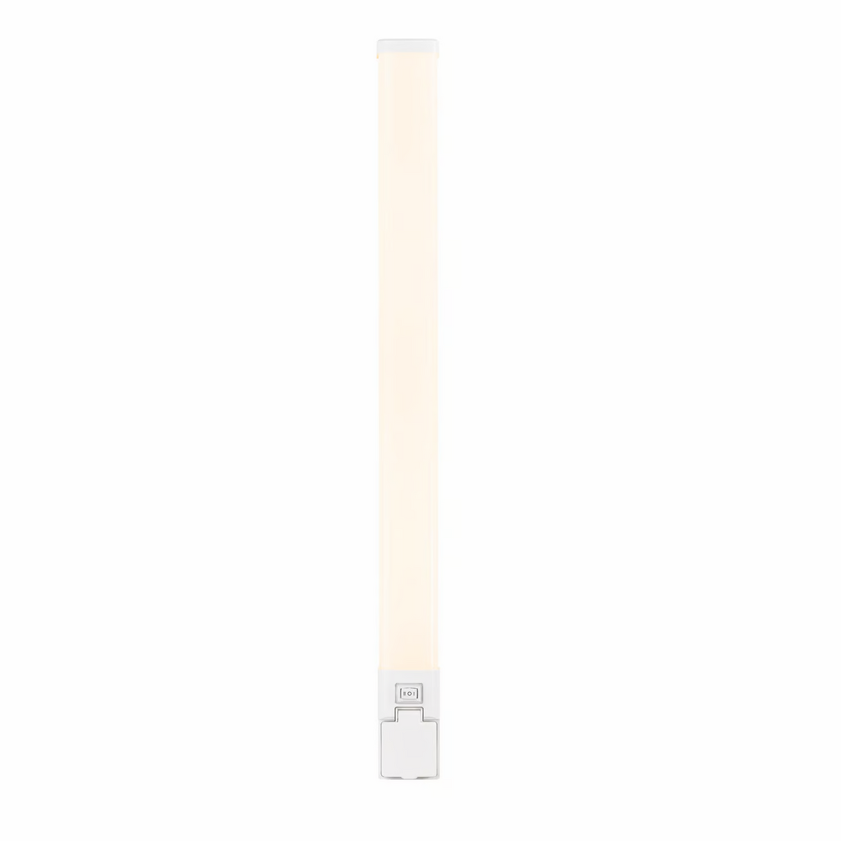 Badkamerlamp met stopcontact zilver Sjaver 60cm
