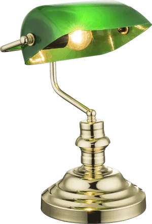 Banker tafellamp modern groen E14 fitting