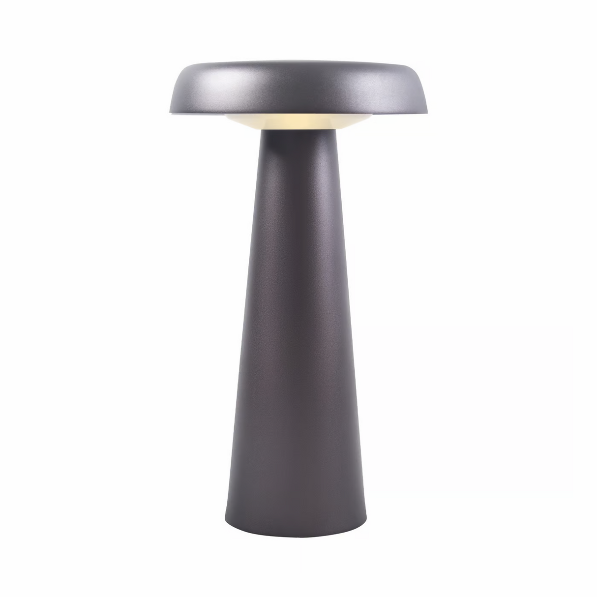 Tafellamp zwart Arcello oplaadbaar led 25 cm