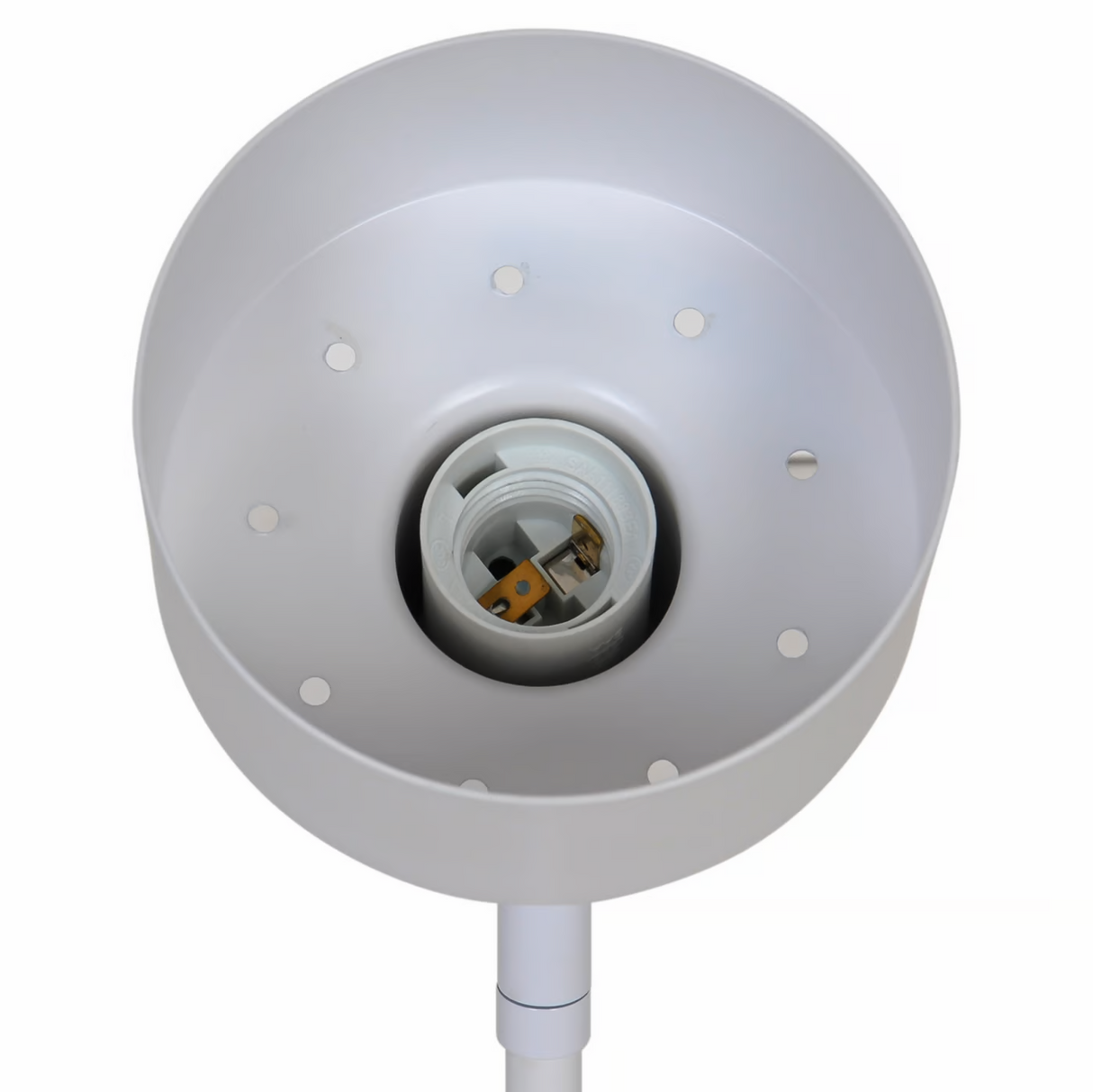 Bedlamp wit met stekker Matis schakelaar