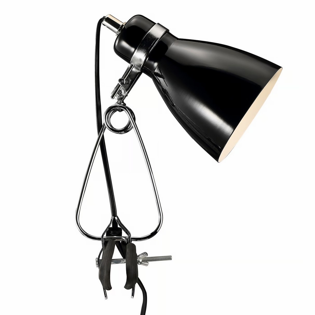 Wandlamp met klem zwart Nordlux Cyclone e14 fitting