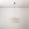 Hanglamp stof Cillindro rond 48 cm   Made in Italy