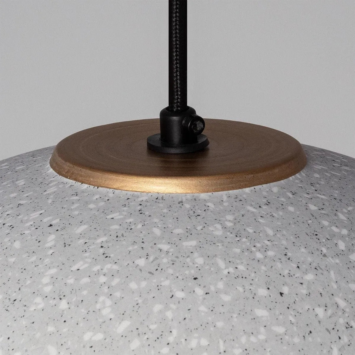 Hanglamp 'Beton' rond modern E27 fitting 290mm - FOIR