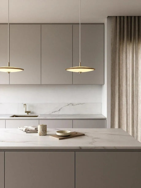 Blanche 32 hanglamp geborsteld messing Nordlux