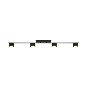 plafondbar breed nordlux clyde 4 spots metaal en kunststof