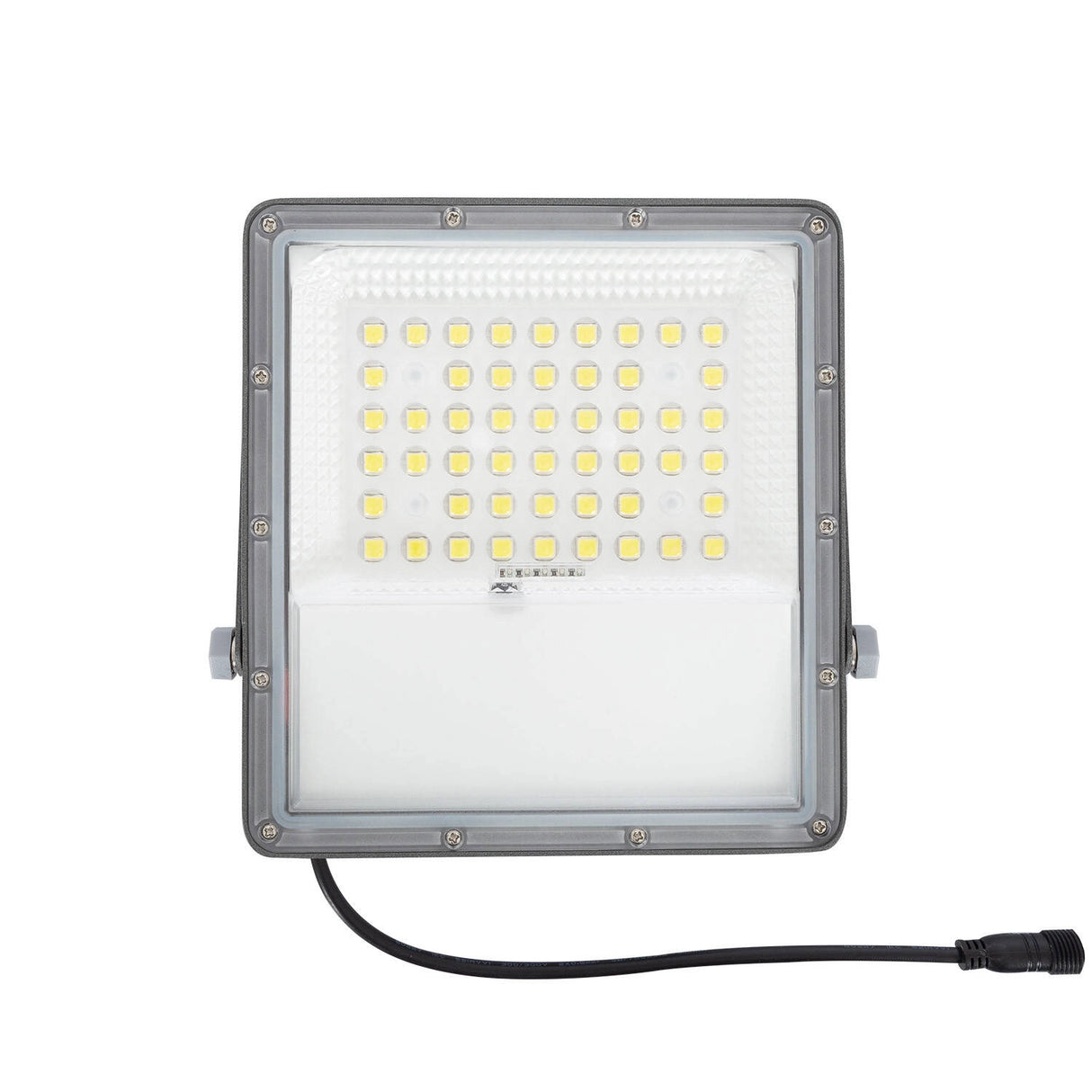 Breedstraler 10 W met los zonnepaneel Warm wit 3000K