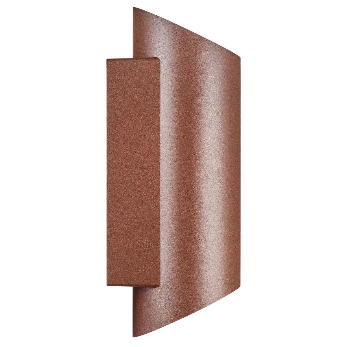 Up & down wandlamp roestig GU10 fitting Nordlux Nico round 22 - FOIR