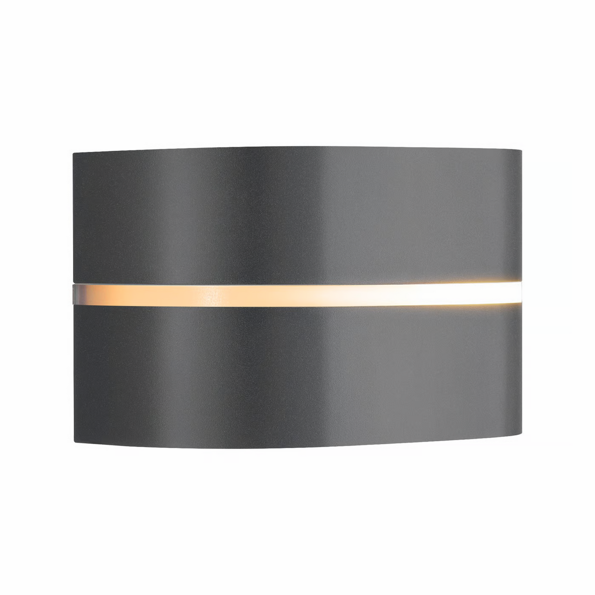 Buitenlamp up down led e27 metaal half rond Sibelis