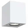 Buitenlamp vierkant Up down 'Canto kubi 2' Nordlux 2x6W warm wit