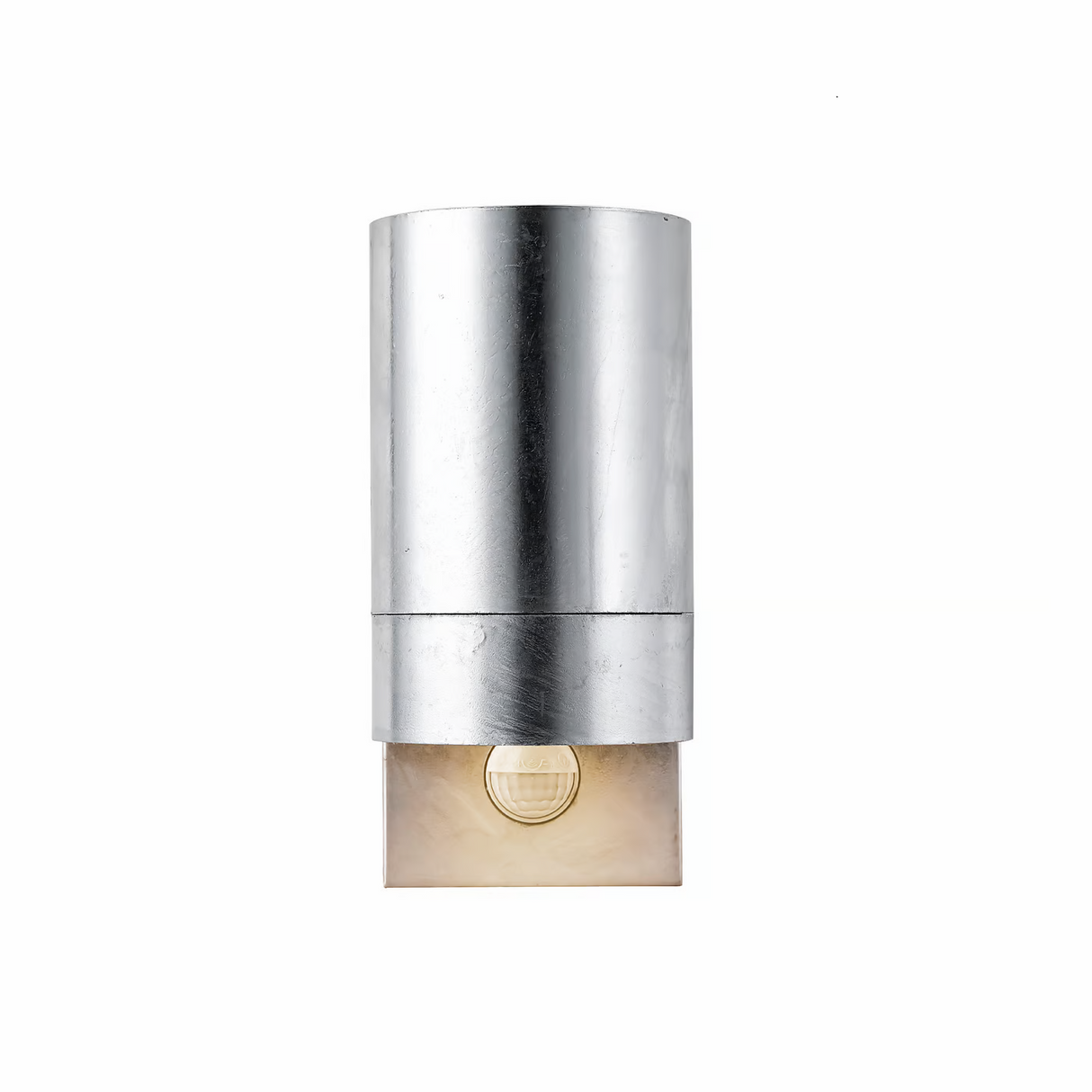 Buitenlamp Zilver met sensor Gu10 Tin gegalvaniseerd