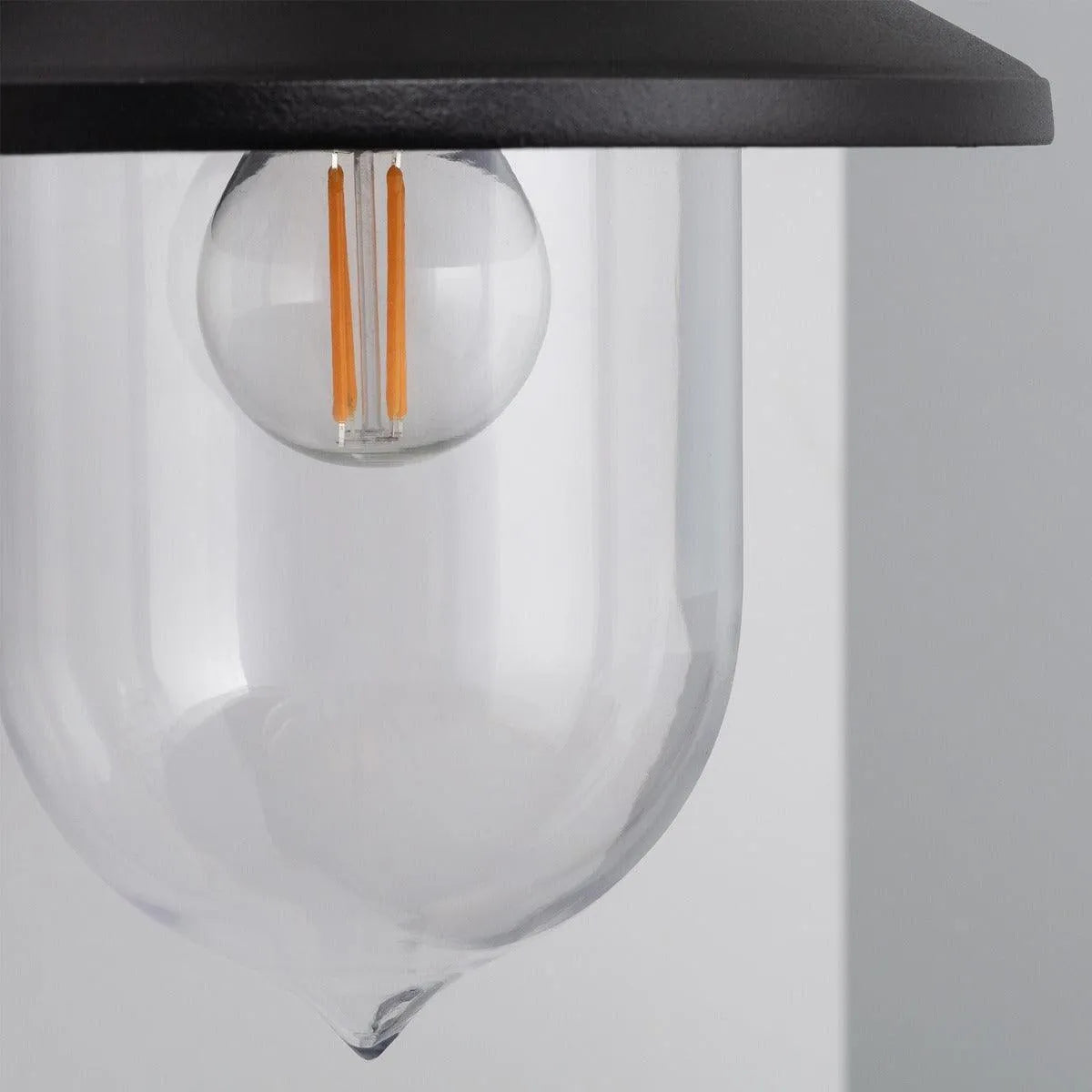 Buitenlamp klassiek 'Klasik' zwart modern e27 fitting IP44 - FOIR