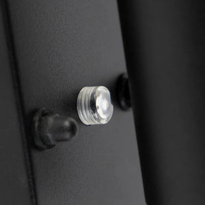 Buitenlamp met lichtsensor 'Blake' up down 2X GU10 zwart