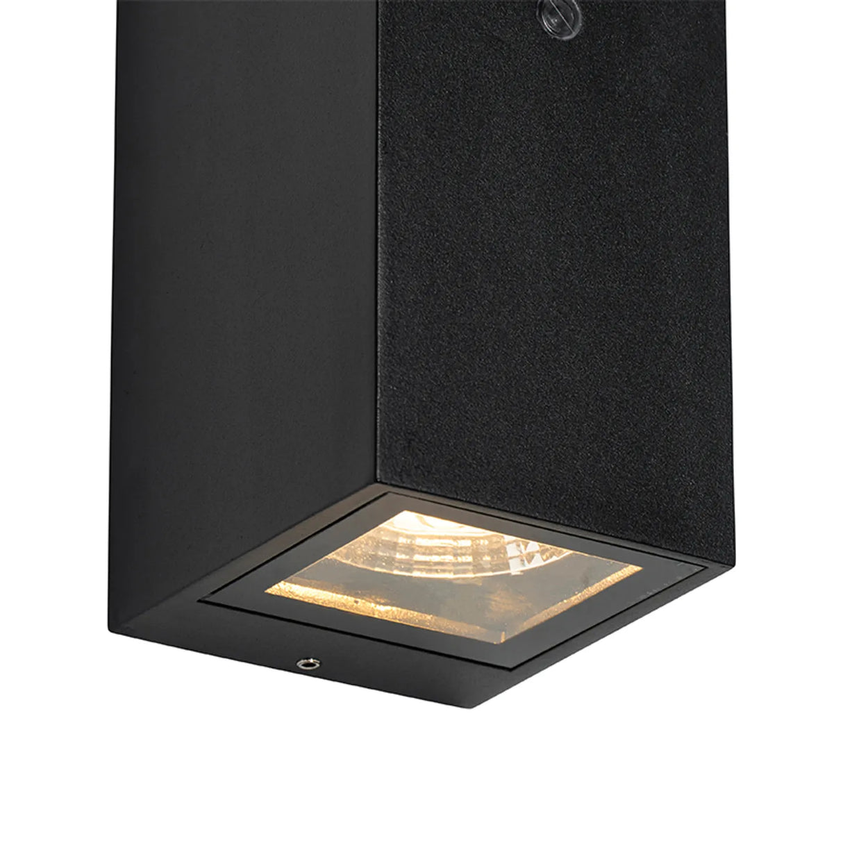 Buitenlamp met schemersensor Up Down 'Karl' 2X GU10 zwart