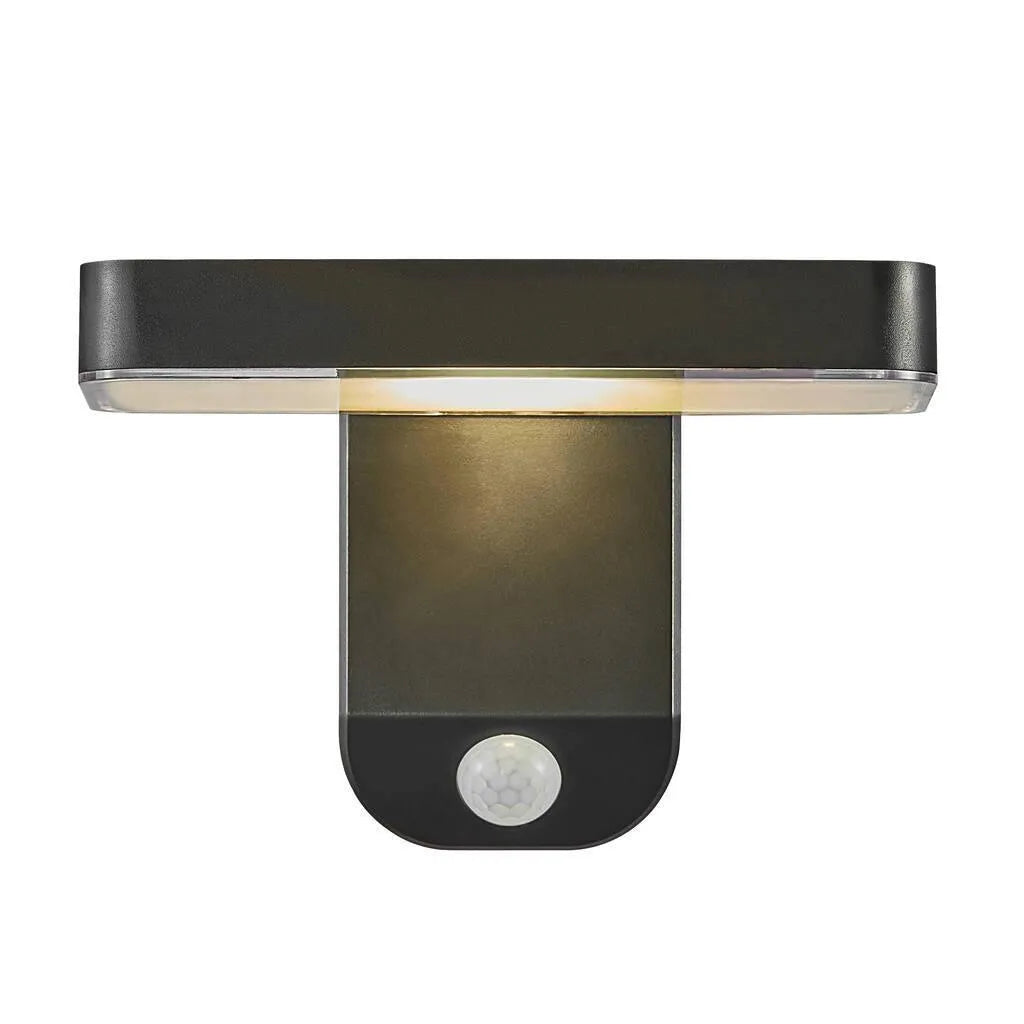 Nordlux Rica Moderne wandlamp met bewegingssensor en zonnepaneel