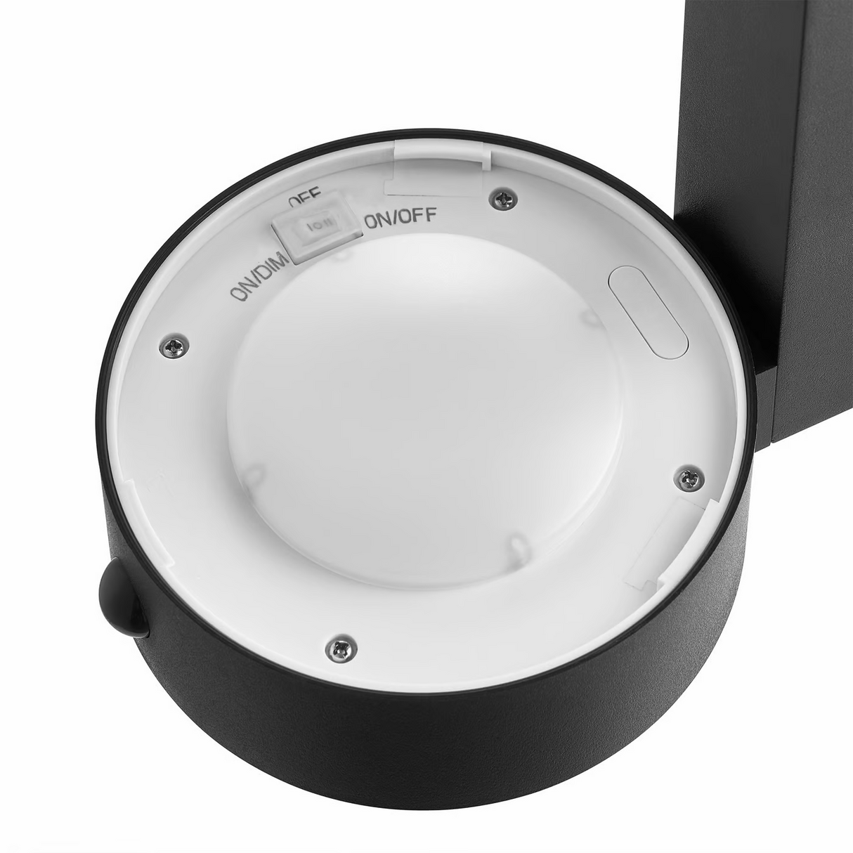 Buitenlamp solar Coupar zwart led lamp met sensor