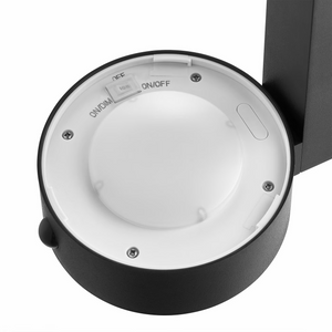 Buitenlamp solar Coupar zwart led lamp met sensor