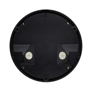 Buitenlamp geverlichting zwart rond led lamp