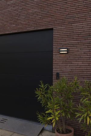 Buitenlamp solar met sensor Grijs Lutec Barlo