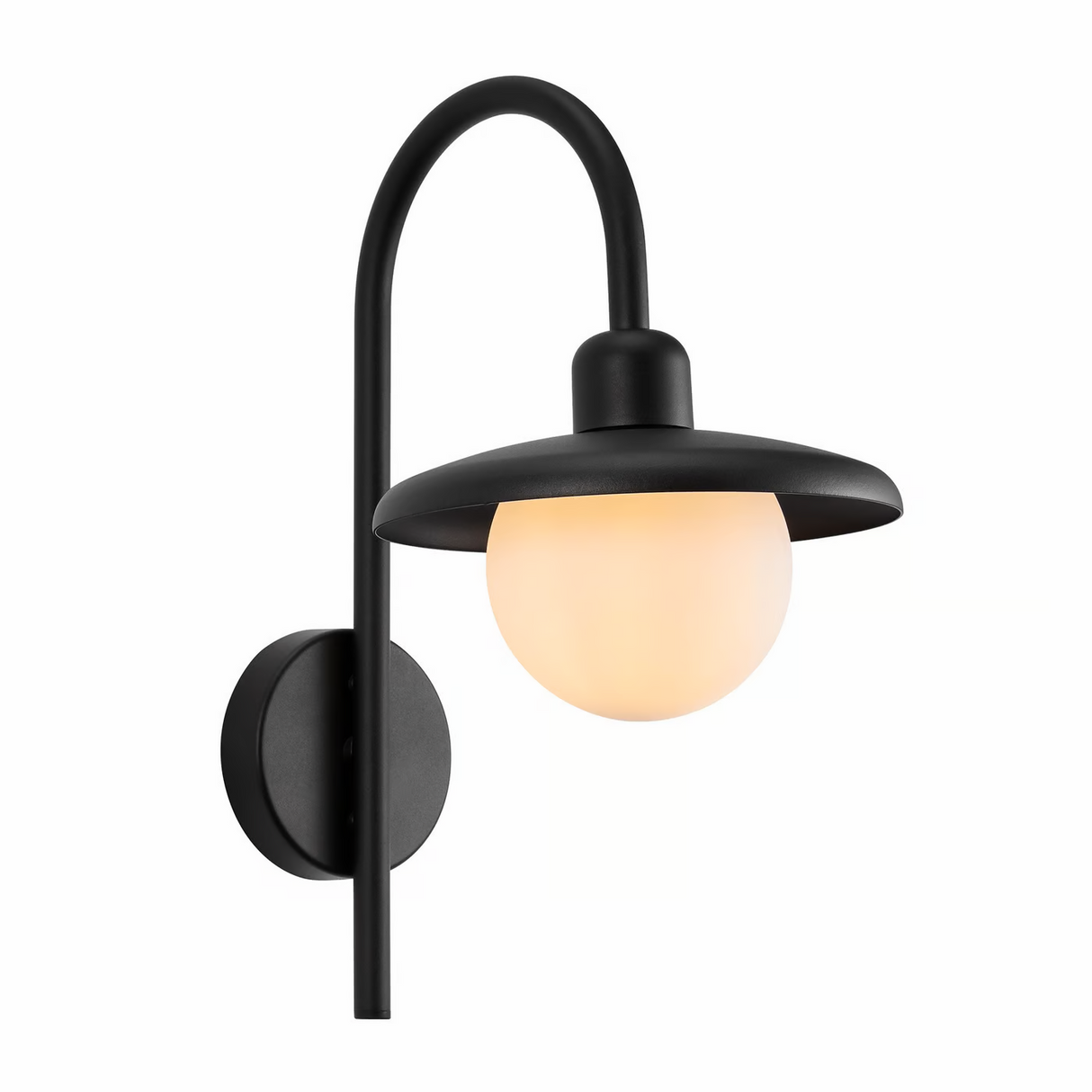 Buitenlamp zwart Berlo klassiek e27 metaal