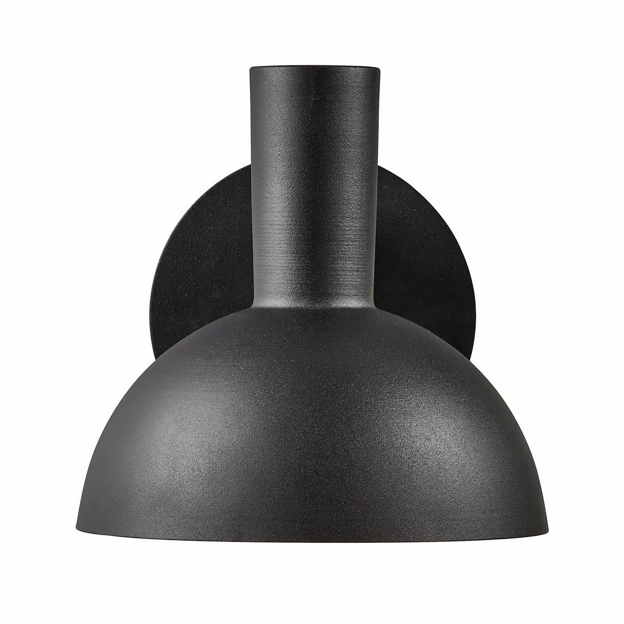 Buitenlamp downlighter zwart metaal e27 fitting 20 cm