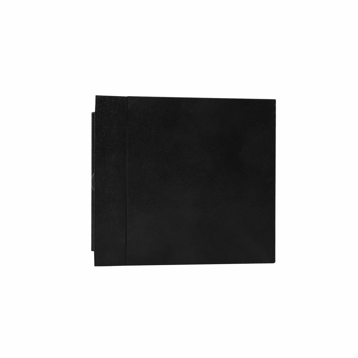 Buitenlamp zwart vierkant metaal 'Rivo' 10cm - FOIR