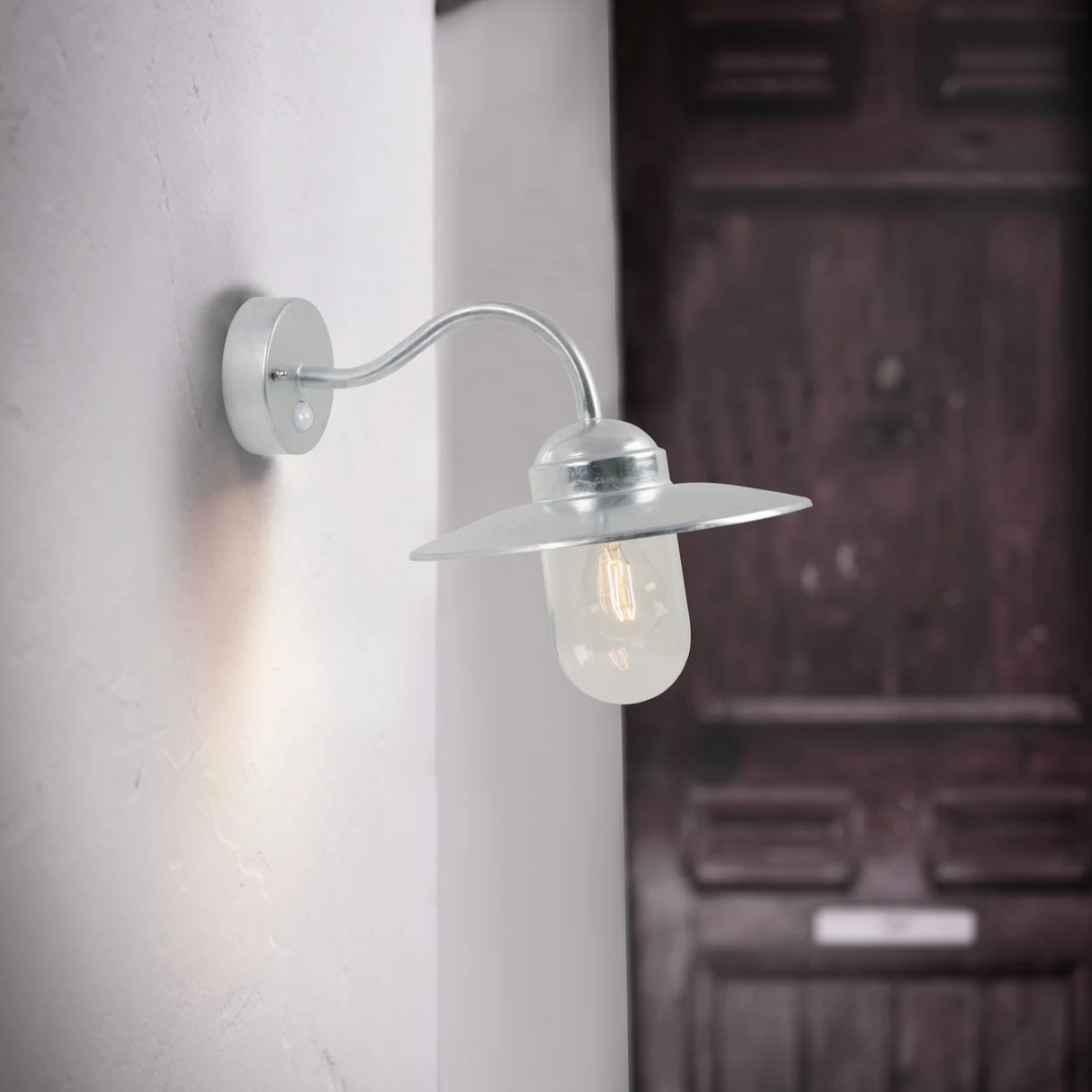 Buitenlamp Luxembourg Gegalvaniseerd E27 fitting